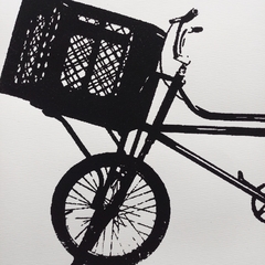 Bike Padoca - ATELIE BABILONIA - 29,5x21cm - comprar online