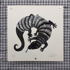 Iguana - FEFE TALAVERA - 33x33cm