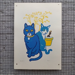Gatinhos - FELIPE SOBREIRO - 49x69cm