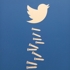 Twitter - RAPHA BAGGAS - 48x66cm - Pr1ntShop
