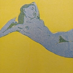 Mulher Azul - ROGÉRIO BOROVIK - 25x17cm - comprar online