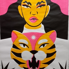 Le Tigre - CAMILA ROSA - 48x66cm - comprar online