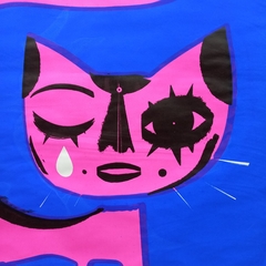 Cat Fish - SPETO - 48x66cm - comprar online