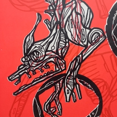 Imagem do Lobo - CIRO SCHU - 48x66cm
