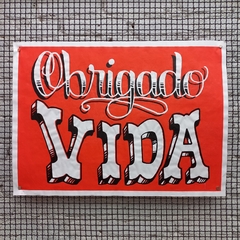 Obrigado Vida - SHN - 66x48cm