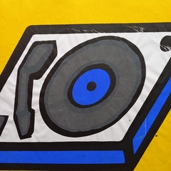 Toca Disco - SHN - 48x66cm - comprar online