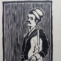 O Rabequeiro Bis - ALEXANDRE BRAGA - 48x20cm na internet