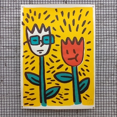 Manos Papoula - MZK - 48x66cm