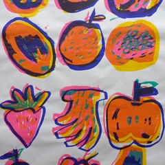 Frutas - CARLOS DIAS - 48x66cm - comprar online