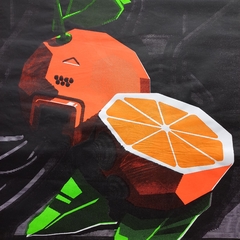Laranja Mecânica - DENYS EVOL - 48x66cm - comprar online
