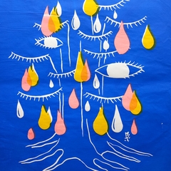 Pé de Saudade - ÉRICA MIZUTANI - 48x66cm - comprar online
