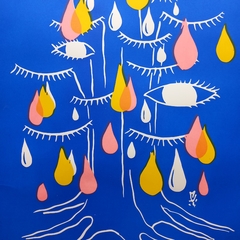 Pé de Saudade - ÉRICA MIZUTANI - 48x66cm - loja online