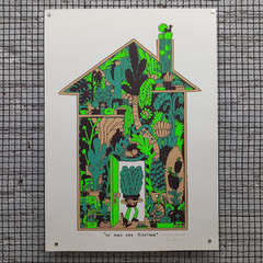 Só mais uma plantinha - CAIO GOMEZ - 49x69cm