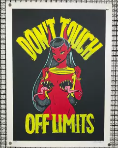 Ruttu - Dont Touch - 33x50cm