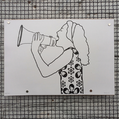 Megafone - MATHIZA - 33x47cm