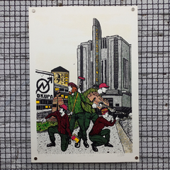 Guerilha Cultural - DIOGO RUSTOFF - 34,5x49,5cm