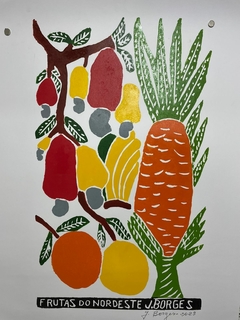 J. Borges - Frutas do Nordeste - 48 × 66 cm - Pr1ntShop