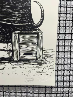 Cachorro e o Rato - Marcio Moreno- 48x66cm - comprar online