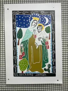 J. Borges -Nossa Senhora do Carmo - 48x66