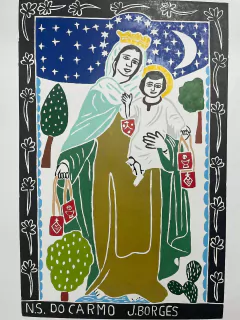 J. Borges -Nossa Senhora do Carmo - 48x66 - Pr1ntShop