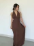 Vestido Iara Coffee - Doce Rio