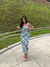 Vestido Sem Alça Azul