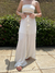 Pantalona Off White Viscolinho