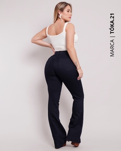 Calça Flare Cintura Alta Tóka 21 ᵇʸ Ri19 - 02106 ᴾᴿᴼᴹᴼᶜ̧ᴬ̃ᴼ - comprar online