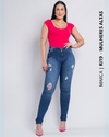 Calça Skinny Cintura Média Levanta Bumbum Mulheres Altas Ri19 ° 74638 - comprar online