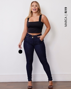 Calça Skinny Cintura Média Levanta Bumbum Premium Ri19 - 76542 ᴾᴿᴼᴹᴼᶜ̧ᴬ̃ᴼ - loja online