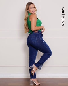 Calça Mom Cintura Alta Ri19 - 76654 ᴾᴿᴼᴹᴼᶜ̧ᴬ̃ᴼ - comprar online