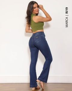 Calça Flare Cintura Alta Levanta Bumbum Ri19 - 76802 ᴾᴿᴼᴹᴼᶜ̧ᴬ̃ᴼ