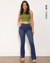 Calça Flare Cintura Alta Levanta Bumbum Ri19 - 76802 ᴾᴿᴼᴹᴼᶜ̧ᴬ̃ᴼ