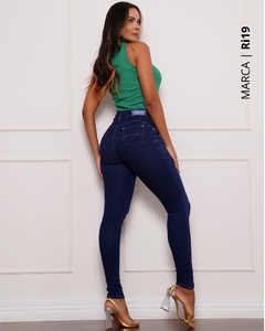 Calça Skinny Cintura Alta Levanta Bumbum Ri19 - 76834 na internet