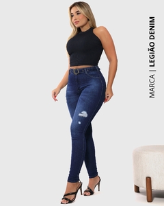 Calça Skinny Cintura Alta Levanta Bumbum Legião Denim ᵇʸ Ri19 ° 77095 ᴾᴿᴼᴹᴼᶜ̧ᴬ̃ᴼ - loja online