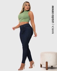 Imagem do Calça Skinny Cintura Alta Levanta Bumbum Legião Denim ᵇʸ Ri19 - 77124