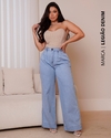 Calça Wide Leg Cintura Alta Legião Demin ᵇʸ Ri19 - 77133 ᴾᴿᴼᴹᴼᶜ̧ᴬ̃ᴼ