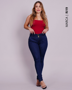 Calça Skinny Cintura Média Levanta Bumbum Ri19 - 77185 na internet