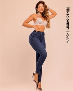 Calça Skinny Cintura Alta Levanta Bumbum Legião Denim ᵇʸ Ri19 ° 77620 - LUNAY'S