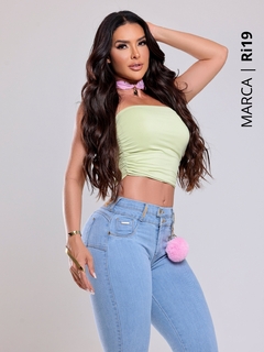 Calça Skinny Cintura Média Levanta Bumbum Premium Ri19 ° 77685 - LUNAY'S