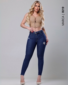 Calça Skinny Cintura Alta Levanta Bumbum Ri19 ° 77727