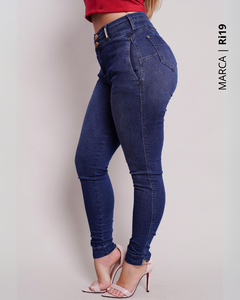 Calça Skinny Cintura Média Levanta Bumbum Premium Ri19 ° 77992 - LUNAY'S