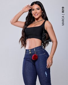 Calça Skinny Cintura Média Levanta Bumbum Premium Ri19 ° 78143 - LUNAY'S