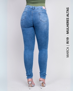 Calça Skinny Cintura Alta Levanta Bumbum Mulheres Altas Ri19 ° 78202 na internet