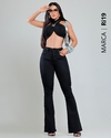 Calça Flare Cintura Alta Levanta Bumbum Ri19 ° 78339 - comprar online