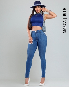 Calça Skinny Cintura Alta Levanta Bumbum Ri19 ° 78345 - comprar online