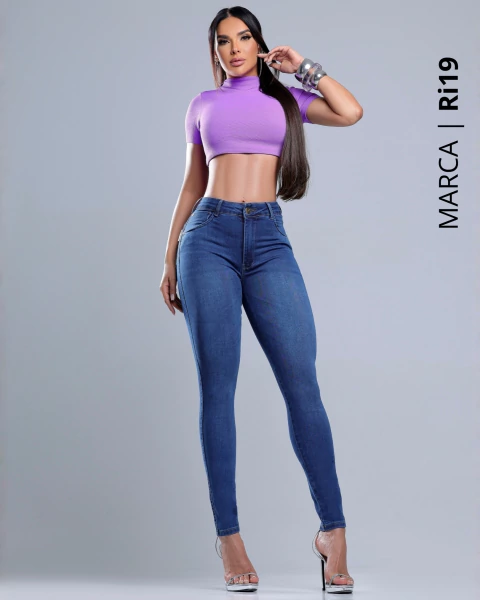 Calça Skinny Cintura Alta Ri19 ° 78425 - comprar online