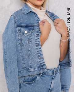 Jaqueta Sol Jeans - 95266 ᴾᴿᴼᴹᴼᶜ̧ᴬ̃ᴼ - comprar online