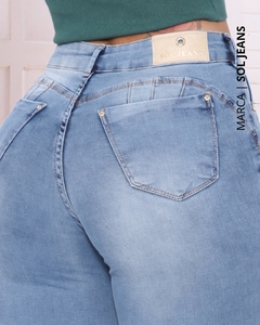 Calça Skinny Cintura Média Levanta Bumbum Sol Jeans - 95332 ᴾᴿᴼᴹᴼᶜ̧ᴬ̃ᴼ - loja online