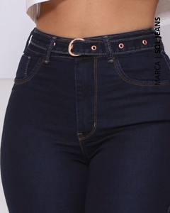 Calça Skinny Cintura Alta Levanta Bumbum Sol Jeans - 95351 na internet